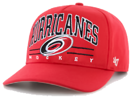 Carolina Hurricanes 47' Brand Red Hitch Adjustable Hat