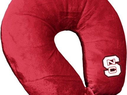 NC State Wolfpack 12x13 Red Block S Applique Neck Pillow