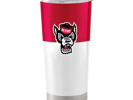 NC State Wolfpack 20oz Colorblock Stainless Tumbler