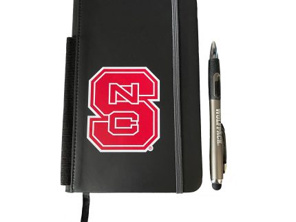 NC State Wolfpack 5x8 Journal Set w/Light Up Pen