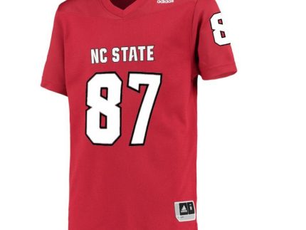 NC State Wolfpack adidas 2022 Toddler Red #87 Football Jersey