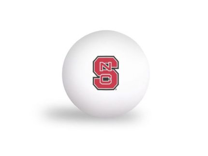 NC State Wolfpack Block S Ping Pong Balls 6 Pack