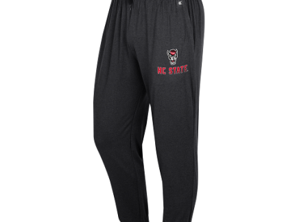 NC State Wolfpack Black Jogger Sweatpant