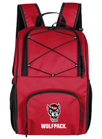 NC State Wolfpack 24 Can Red Flex Backpack Cooler