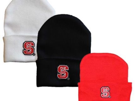 NC State Wolfpack Creative Knitwear Newborn Cap