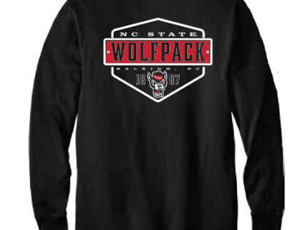 NC State Wolfpack Carhartt Workwear Long Sleeve Pocket  T-Shirt
