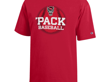 NC State Wolfpack Champion Red 'Pack Baseball T-Shirt