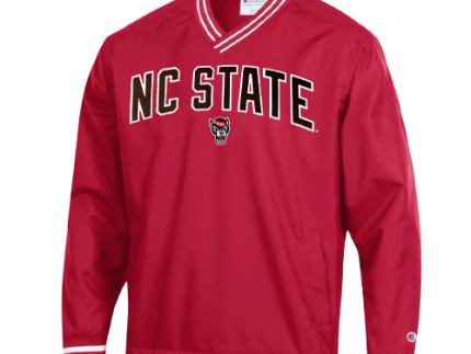 NC State Wolfpack Champion Red Scout Pullover Jacket