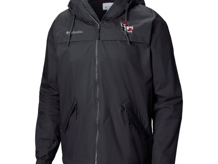 NC State Wolfpack Columbia Black Slobbering Wolf Oroville Creek Lined Full Zip Jacket