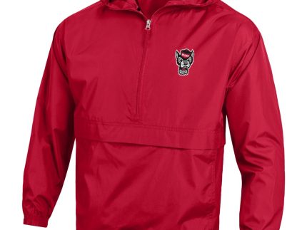 NC State Wolfpack Champion Youth Red Wolfhead Pack N Go Jacket