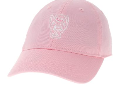NC State Wolfpack Legacy Pink Youth Hat