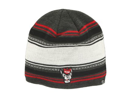 NC State Wolfpack Marled Wolfhead Hatch Beanie