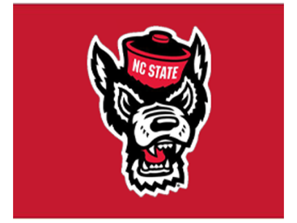 NC State Wolfpack Red Wolfhead 48x48 Table Cloth