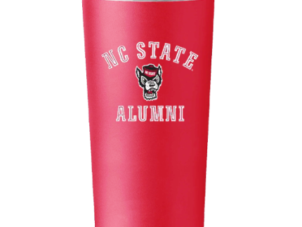 NC State Wolfpack Red Powder Coat 20oz Alumni Tumbler