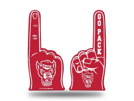 NC State Wolfpack Red Wolfhead Foam Finger