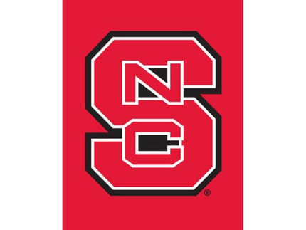 NC State Wolfpack Red Decorative Block S Garden Flag