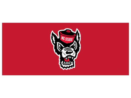 NC State Wolfpack Red Wolfhead 48x96 Table Cloth