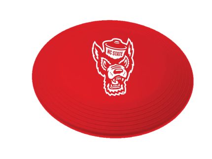 NC State Wolfpack Red Wolfhead 9.25 Flyer