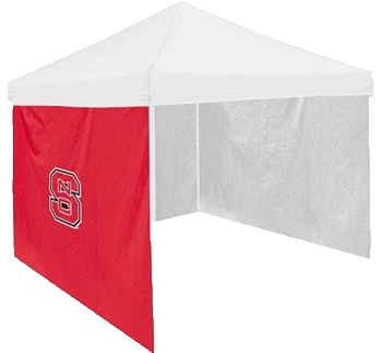 NC State Wolfpack Red Block S Tent Side Panel