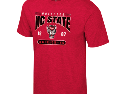 NC State Wolfpack Red Established 1887 Sustainable T-Shirt