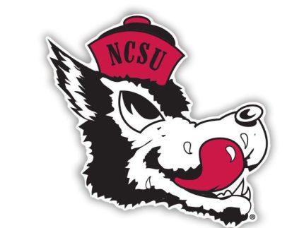 NC State Wolfpack Slobbering Wolf 3.5 Decal