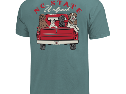 NC State Wolfpack Seafoam Best Friends Truck T-Shirt
