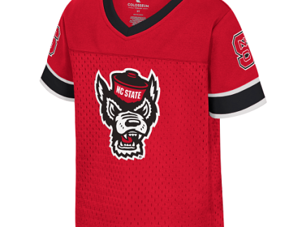 NC State Wolfpack Toddler Red Wolfhead Jersey