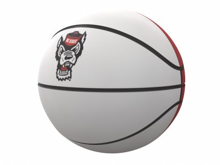 NC State Wolfpack Wolfhead Mini-Size Autograph Basketball