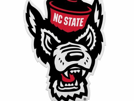 NC State Wolfpack Wolfhead Felt Pennant