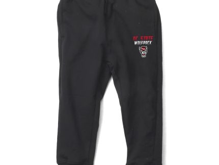 NC State Wolfpack Wes and Willy Infant Black Wolfhead Fleece Joggers