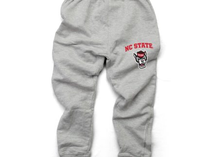 NC State Wolfpack Wes and Willy Infant Heather Grey Fleece Jogger