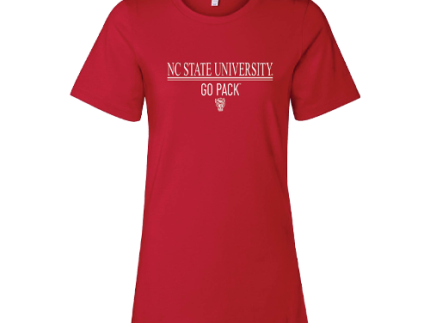 NC State Wolfpack Women's Go 'Pack Relaxed Jersey T-Shirt